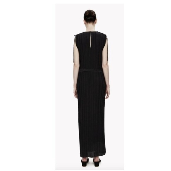 Theory Black Kurgan maxi Dress Size 00 - Picture 4 of 14